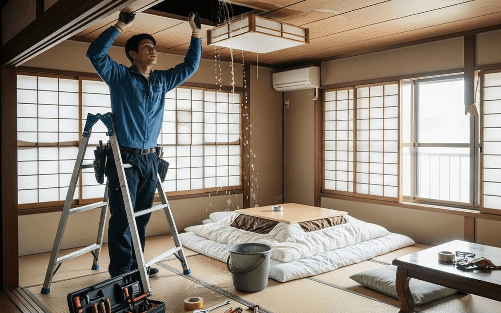 急な雨漏りの時は、心の雨漏り救急隊にご相談ください